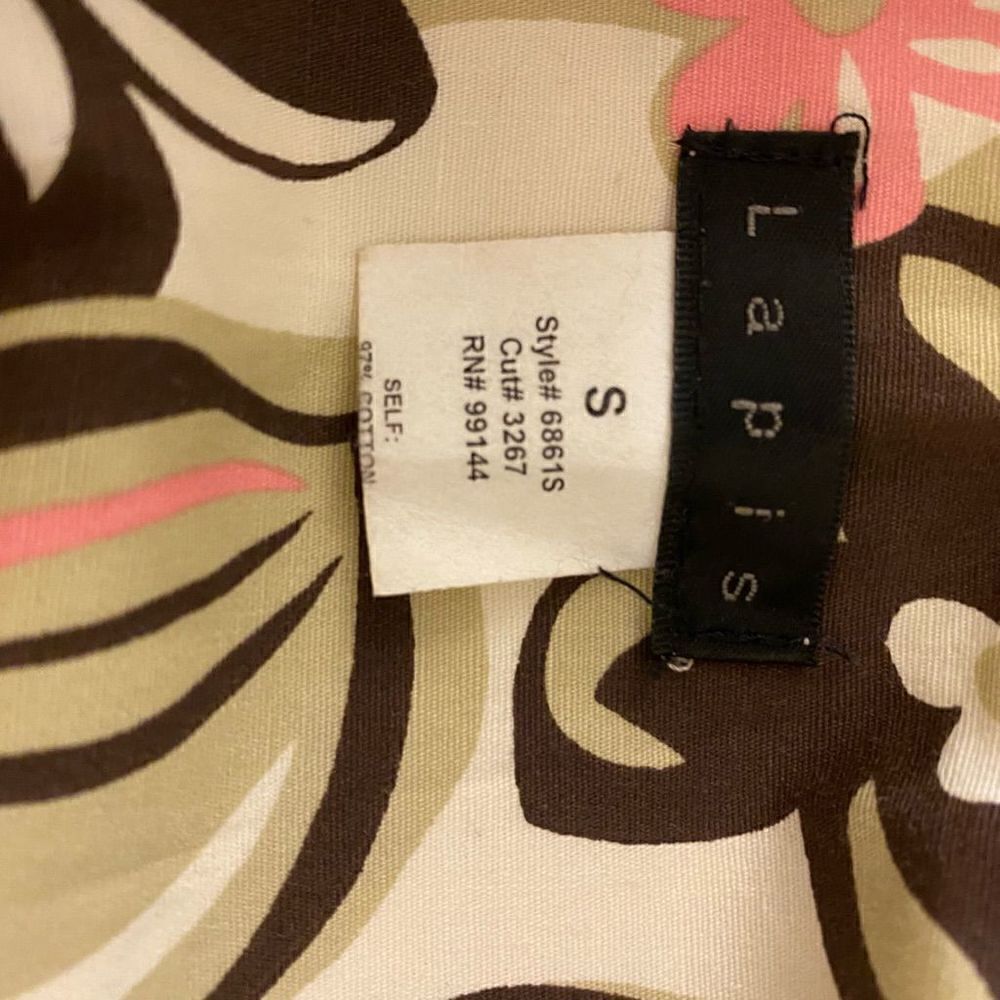 Lapis Floral Skirt Size S - Picture 5 of 7